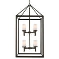 thumbnail image 2 of Golden Lighting 2073-8P 8 Light 21" Wide 2 Tier Chandelier From The Smyth Collection -, 2 of 4