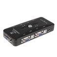 thumbnail image 2 of 4 Puertos Hub USB kvm vga / svga Conmutador Caja para Ratón Monitor Accesorios de perfke Conmutador KVM, 2 of 8