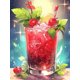 thumbnail image 3 of Kit de pintura de diamantes con polvo de hadas al 100 % de Landscape Fruit Cup, bordado de diamantes completo, puntada AB, arte de diamantes de cristal, decoración del hogar, 3 of 5