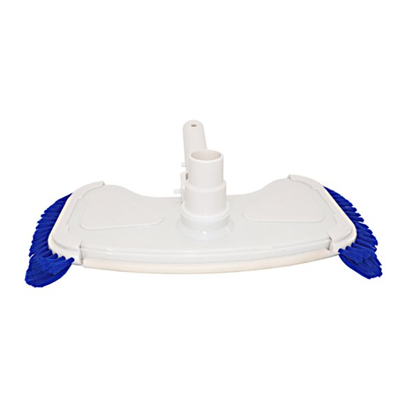 Clearance Weighted Pool Vacuum Head,Manual Pool Vacuum Head with Large Side Brushes, 1 1/2"-1 1/4" Swivel Hose Connector, Two Air-Relief Valves for Inground Pool,Above Ground Pool & Vinyl Liner Pool.