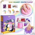 thumbnail image 6 of Unicorn Butter Slime Kit with Charms - 2-Piece Colorful DIY Slime Set,Soft Non-Sticky Putty with Glitter for Creative Play 1Pack, 6 of 6