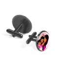 thumbnail image 2 of Mother's Day Silver Jewelry Men Shirt Cufflink Set Made of Stainless Steel, Suitable for Business Attire, Formal Events, and Weddings, 2 of 6