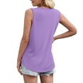 thumbnail image 6 of Helii Women's Tank Tops Square Neck Comfys Fit Solid Color Camisole Tops Lightweight Breathable Retro Shirt Fashion Business Outfits S-2XL, 6 of 6