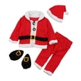 thumbnail image 4 of Disfraz de Papá Noel para Niños Perfecl Altura 90 a 100cm, 4 of 8