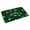 Green, variant on Lucky Ireland, Door Mat Indoor Outdoor, St. Patrick's Day Spring Shamrock Green Non Slip Welcome Mat with Rubber Backing, Absorbent Fabric Front Door Mats Entryway Rug for Home Patio Entrance 16"x24"