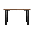 thumbnail image 2 of Cabo Writing Desk, Modern Industrial Design with Spacious Work 47.2" x 25.2" Mahogany, 2 of 7