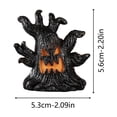 thumbnail image 4 of Tryvkinvive Light Up Spooky Tree Stump Decor,Halloween LED Haunted Tree Figurine,Mini Scary Tree Tabletop Ornament for Home Decor Supplies Indoor,Village Scene & Party Decor, 4 of 6