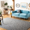 thumbnail image 2 of SAFAVIEH Striped Kilim Dev Diamond Area Rug, Dark Grey, 9' x 12', 2 of 7