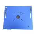 thumbnail image 3 of Aluminium Router Table Woodworking Trimmer Electric Wood Milling Flip Plate Blue, 3 of 9