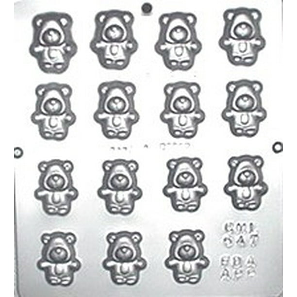 647 Small Teddy Bears Chocolate Candy Mold