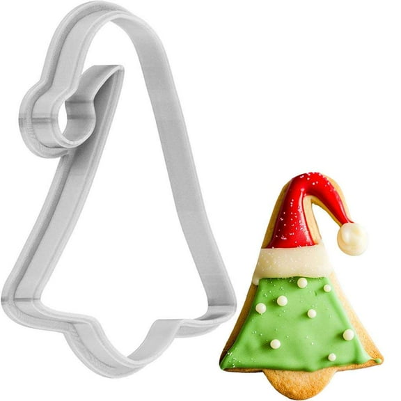 Christmas Elf Hat Cookie Cutter 4 Inch Made in USA by WONDERTORY
