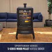 Pit Boss Sportsman 5 series Pellet Vertical Food Smoker with Bluetooth® and Wi-Fi ® Digital Display