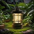 thumbnail image 3 of Clearhill Frame Decorative Table Lamp, 3 Modes LED Lights with Hooks, Dimmable, Vintage Style, Portable Waterproof Camping Light for Indoor/Outdoor Use, 3 of 9