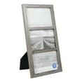 Mainstays 4x6 3Opening Linear Gallery Collage Picture Frame, Rustic