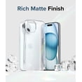 thumbnail image 3 of Funda para teléfono Ringke Fusion compatible con iPhone 15, transparente, 3 of 9
