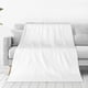 thumbnail image 1 of Balery White Manta de Felpa Suave y Acogedora – Cobija de Franela Aterciopelada para Cama, Lavable y Cálida para Sofá, Mascotas, Transpirable-60"x50", 1 of 7