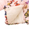 thumbnail image 4 of Baby Girls Winter Autumn Warm Butterfly Little Kids Toddler Thickened Jacket Coat 12 Size/3 Years-4 Years, 4 of 6