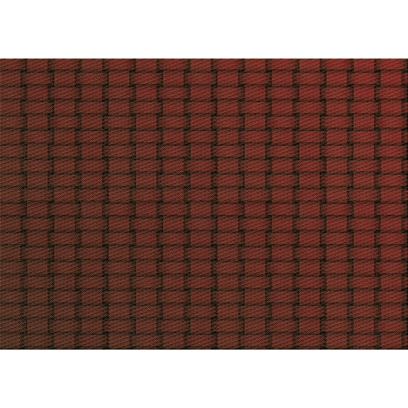 Ahgly Company Indoor Rectangle Patterned Maroon Red Area Rugs, 8' x 12'