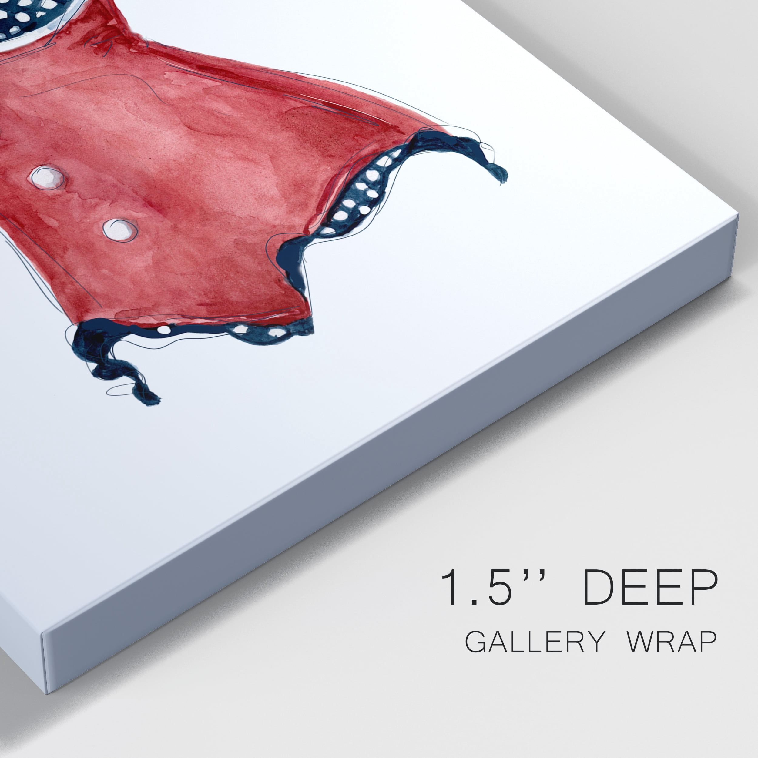 Vintage Swimwear II Premium Gallery Wrapped Canvas - Ready to Hang - 32 x 48