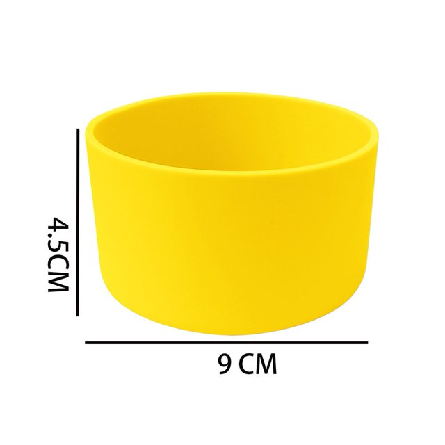 7.5/9cm Cup Cover Space Pot Silicone Cover Rubber Bottom Pad 32-40oz