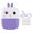 Violet, variant on Yajisi 2.4 in / 6.1 cm Kids Print Camera 48M 1080P HD Front Rear Dual Cameras 1800mAh Cartoon Digital Video Cameras for Toddlers Roseate[cite: 1]