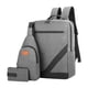 thumbnail image 2 of Bolso de hombro de gran capacidad para hombre con puerto USB de carga para viajes de negocios - Contiene portátil de 15,6 pulgadas, múltiples compartimentos y correa para equipaje, 2 of 9