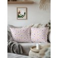 thumbnail image 3 of Outdoor Pillows Waterproof, Pink Love Heart Bedding Throw Pillows with Insert for Couch Sofa Bed, Cartoon Cute Modern Art 18x18 Inch Pillowcases Decorative Camping Patio Pillow Set of 2, 3 of 8