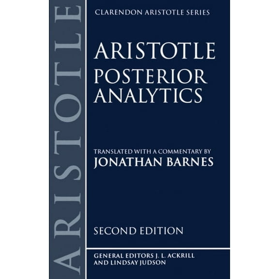 Clarendon Aristotle Posterior Analytics, (Paperback)