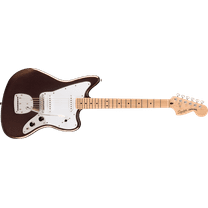 Squier Affinity Jaguar Electric Guitar, Maple Fingerboard, Mystic Metallic Brown