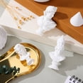 thumbnail image 3 of Miangastore 3Pcs Figure Statue Ornaments Famous Sculpture Plaster Bust Statues Photo Props, 3 of 8