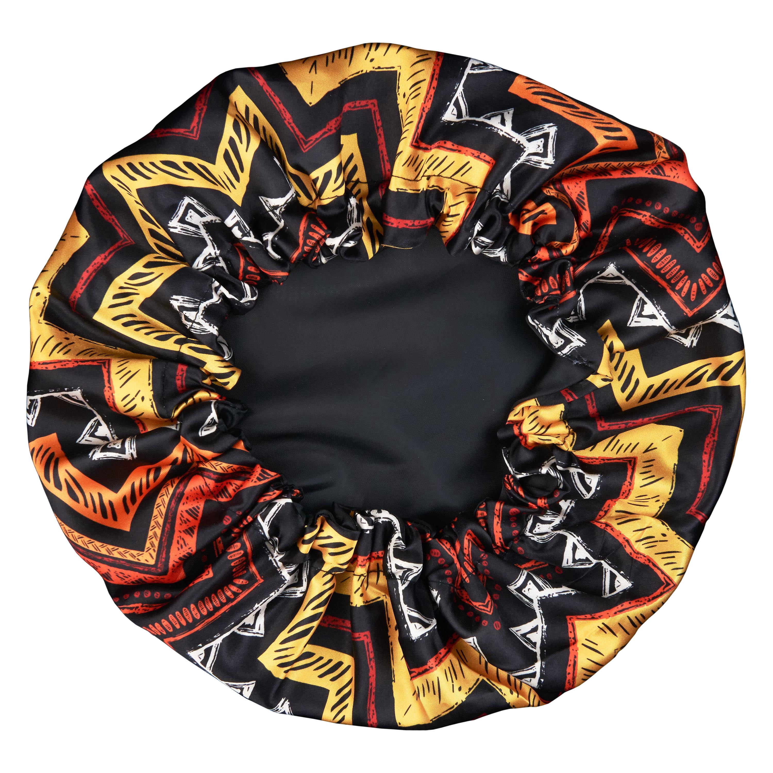 Jenny Capp Reversible Tribal Printed Soft Satin Hair Capp