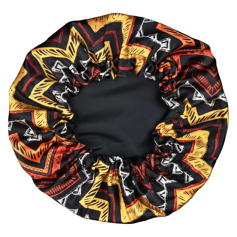 Jenny Capp Reversible Tribal Printed Soft Satin Hair Capp