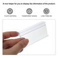thumbnail image 2 of MasteelfCA 30pcs Supermarket Price Label Price Display Holder Plastic Price Tag Holder, 2 of 7
