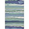thumbnail image 1 of HomeRoots 352773 5 x 7 ft. 6 in. UV-Treated Polypropylene Ocean Area Rug, 1 of 1