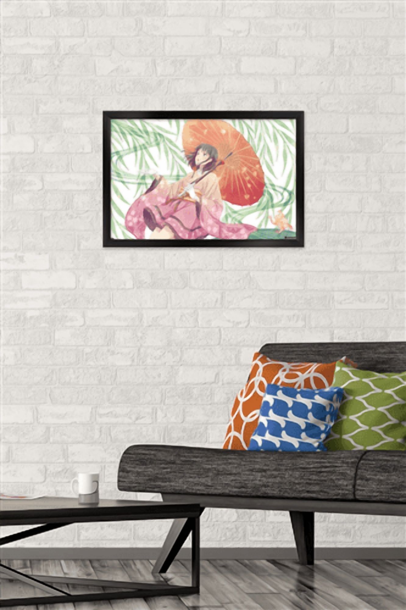 Fruits Basket - Kagura Soma Wall Poster, 14.725" x 22.375" Framed