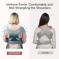thumbnail image 3 of Momcozy Baby Wrap Carrier, Easy to Wear Infant Carrier Slings, Lightweight Adjustable Hands Free Baby Sling, for Newborn to Toddler 8-35 lbs, 3 of 10