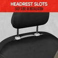 thumbnail image 3 of Motor Trend SpillGuard 2 Beige Seat Covers for Cars & Seat Covers for Trucks - Neoprene Lining Waterproof Car Seat Covers Front Seats Only - SUV Seat Covers Protector - Forros Para Asientos de Carro, 3 of 7