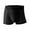 Black, variant on Sngxgn Men's Knit Boxer Shorts Relaxed Fit(Black,XXL)