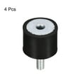 thumbnail image 3 of Rubber Mounts 4 Pack M6 Male/Female Vibration Isolator Shock Absorber D25mmxH20mm, 3 of 5