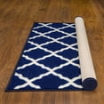 thumbnail image 3 of Ottomanson Glamour Collection Non-Slip Rubberback Moroccan Trellis Design Indoor Area Runner Rug, 3 of 7