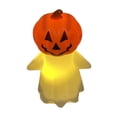 thumbnail image 3 of Luz de Noche de Halloween Figura de Fantasma Estatua Decorativa Lámpara de Mesa con Diseño de Calabaza en PP Ligero Adecuado para Hogar Oficina Y Fie, 3 of 9