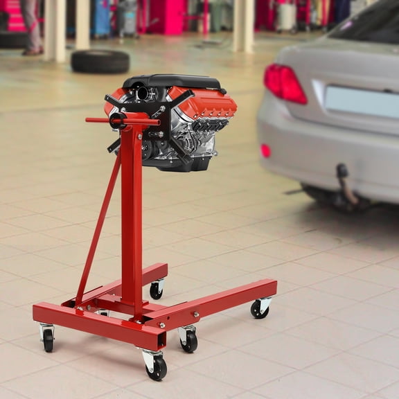2000 lbs Folding Engine Stand Foldable Rotating Engine Holder Heavy Duty 360°
