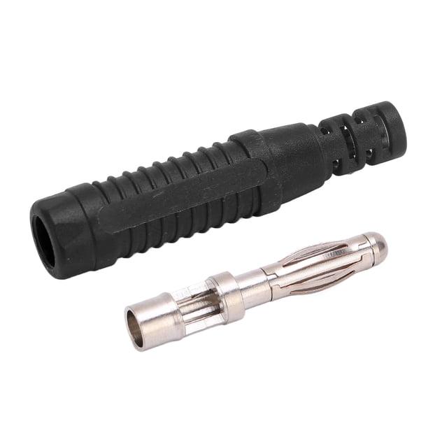 Conectores tipo banana de metal 10 unidades NikouMX Enchufe aislado Conector macho