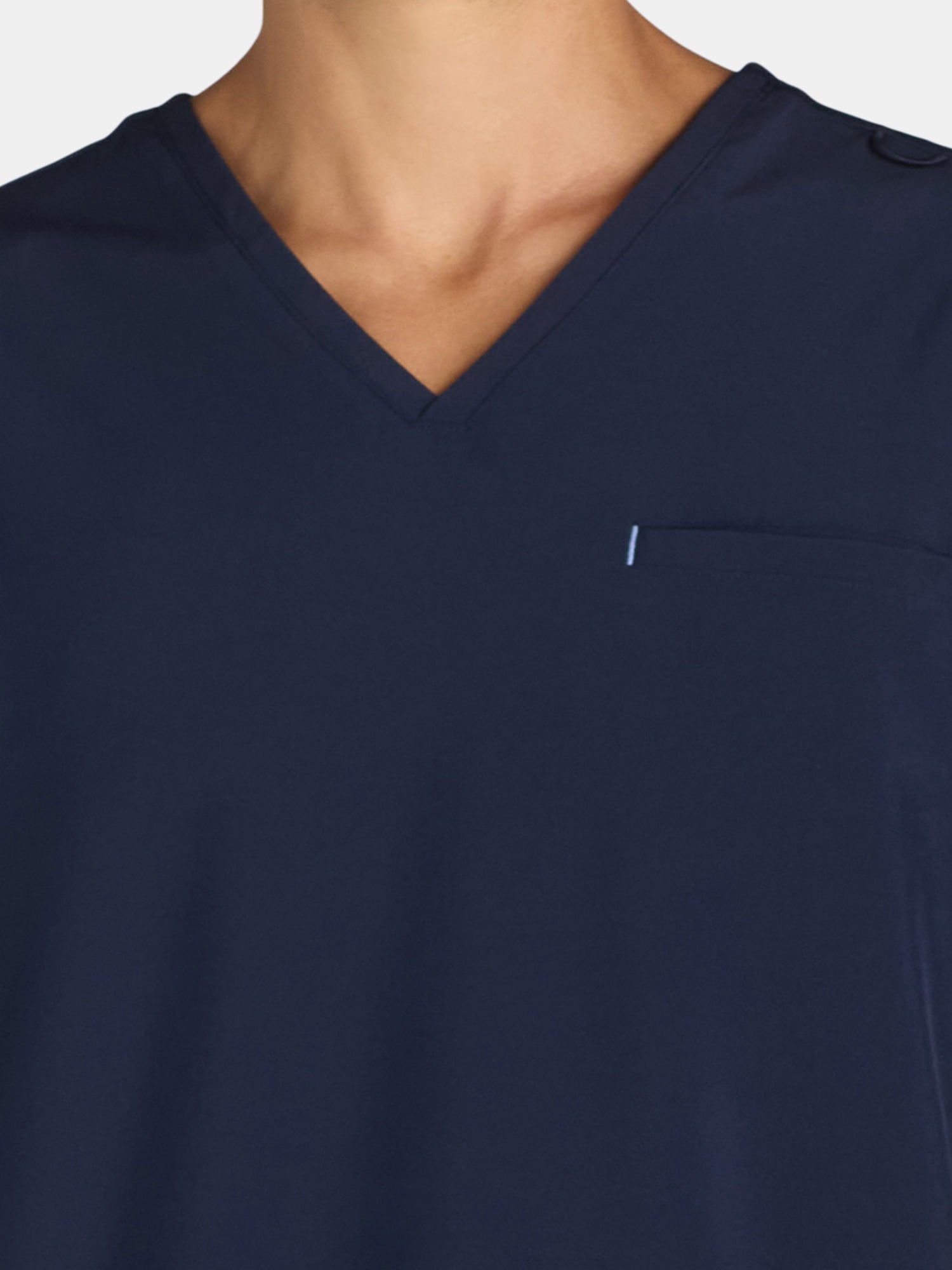 Generic Men's Scrub V-Neck Top, Sizes XS-3XL