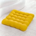 thumbnail image 3 of XIBUFE 2026 New Memory Foam Meditation Floor Pillow Square Large Cushion,(16X16)",Orange Yellow for Meditation, Yoga, Relaxation, Reading, Home Decor, Floor Seating, 3 of 6