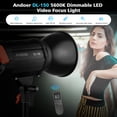 thumbnail image 2 of Foco de Video DL-150 150W Luz 5600K Luz diurna Regulable yeacher, 2 of 8