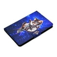 thumbnail image 6 of Allytech Folio Case for All-New Kindle Fire HD 8 Plus Tablet (10th Generation, 2020 Release), Slim Folding PU Leather Stand Cover with Auto Wake/Sleep Fit Fire HD 8 Plus & HD 8 2020, Space Cat, 6 of 13