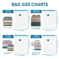 thumbnail image 4 of Bolsas de almacenamiento al vacío MattEasy Space Saver, paquete de 6 con bomba, 4 of 7