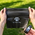 thumbnail image 3 of Dog Poop Bags, Scented Leakproof Extra Thick Pet Waste Disposal Rolls Outdoor Walking Travel Sanitary Trash Refill Heavy Duty Sturdy Durable Bags Dogs Cats 60pcs, 3 of 5