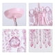 thumbnail image 5 of Candelabro Q&S Mini Crystal Pink, 1 luz E26, para habitación de princesa, 5 of 9